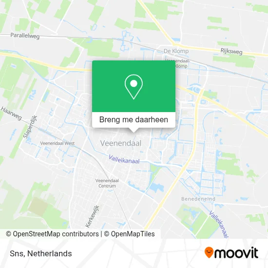 Sns kaart