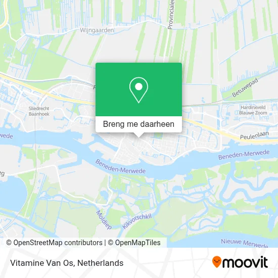 Vitamine Van Os kaart
