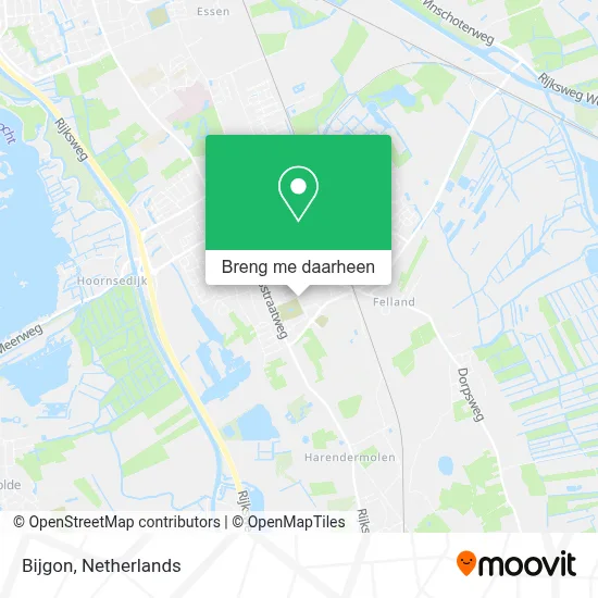 Bijgon kaart