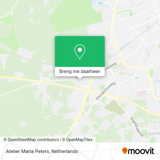 Atelier Maria Peters kaart