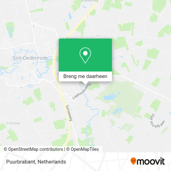 Puurbrabant kaart