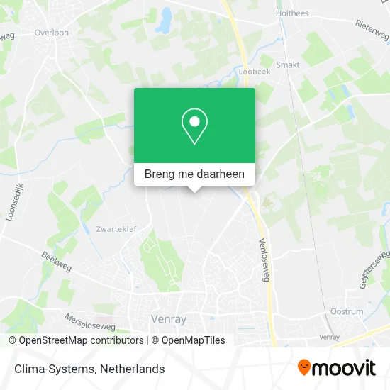 Clima-Systems kaart