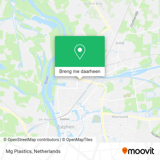 Mg Plastics kaart