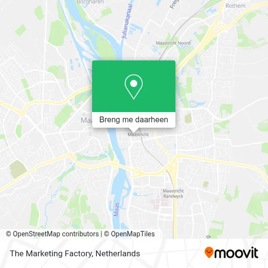 The Marketing Factory kaart