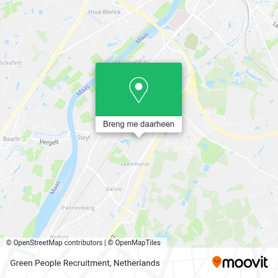 Green People Recruitment kaart