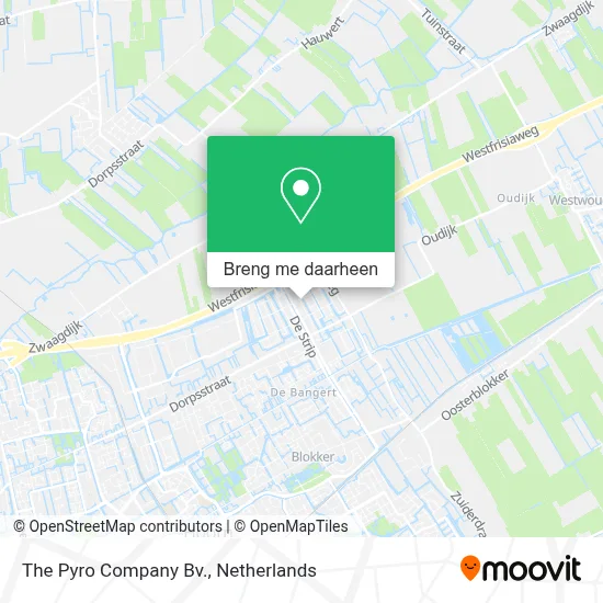 The Pyro Company Bv. kaart