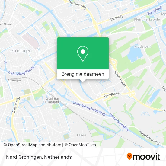 Nnrd Groningen kaart