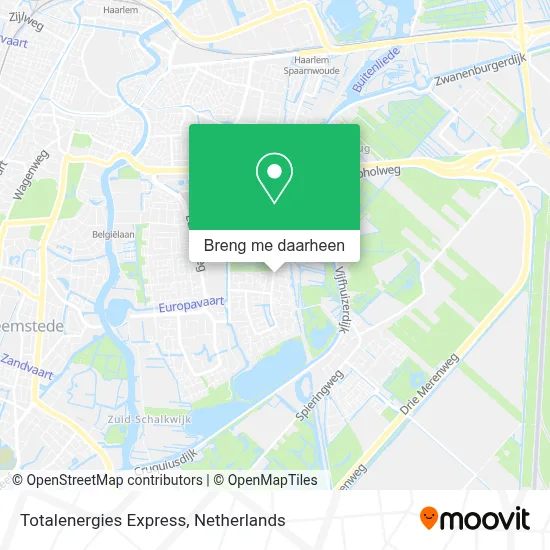 Totalenergies Express kaart