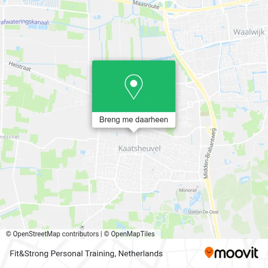 Fit&Strong Personal Training kaart