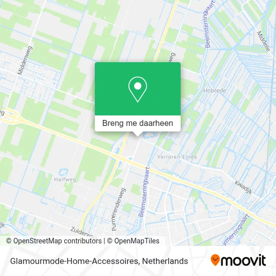 Glamourmode-Home-Accessoires kaart