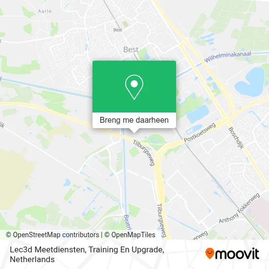 Lec3d Meetdiensten, Training En Upgrade kaart
