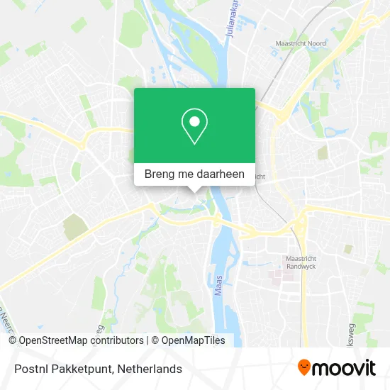 Postnl Pakketpunt kaart