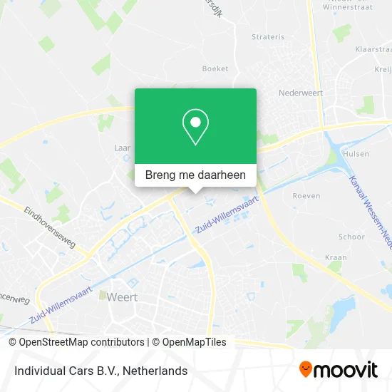 Individual Cars B.V. kaart