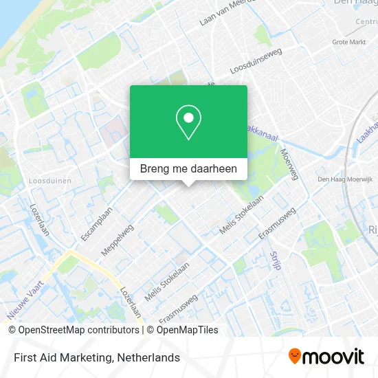 First Aid Marketing kaart