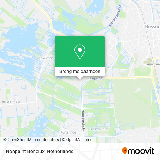 Nonpaint Benelux kaart