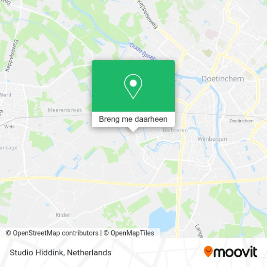 Studio Hiddink kaart