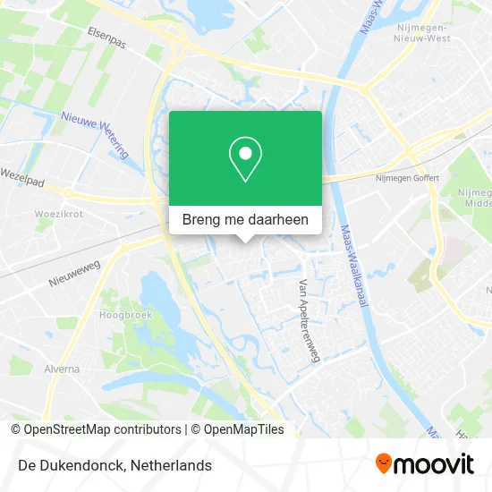 De Dukendonck kaart