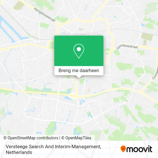 Versteege Search And Interim-Management kaart