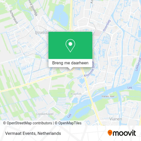 Vermaat Events kaart
