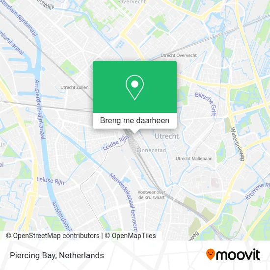 Piercing Bay kaart