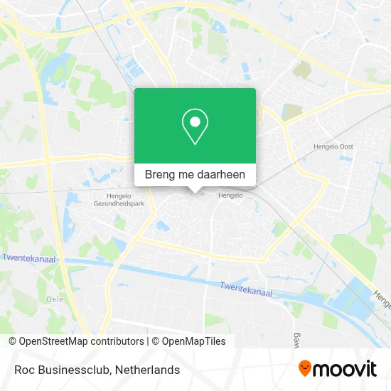 Roc Businessclub kaart