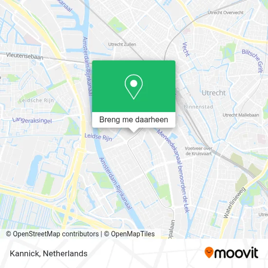 Kannick kaart