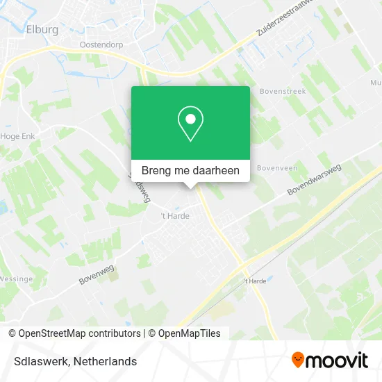 Sdlaswerk kaart