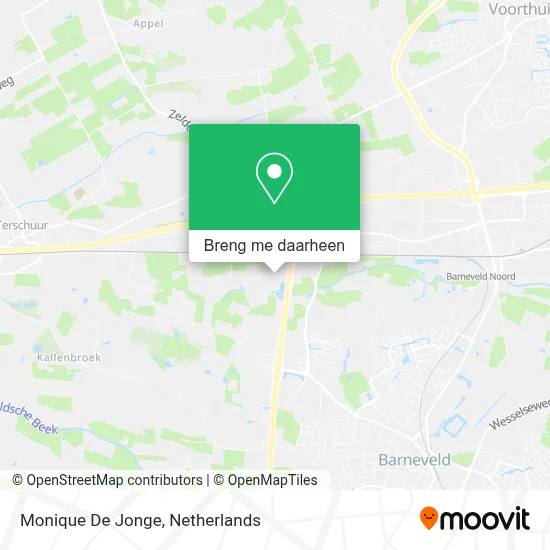 Monique De Jonge kaart