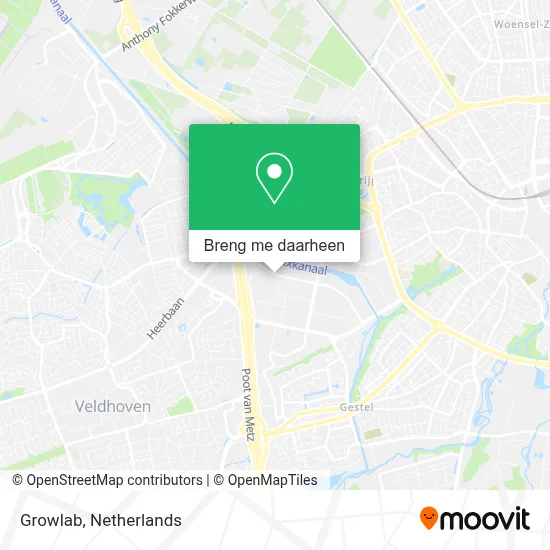 Growlab kaart