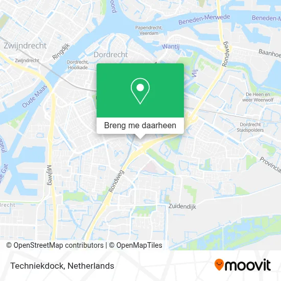 Techniekdock kaart