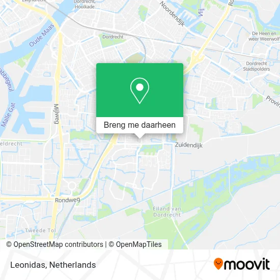 Leonidas kaart