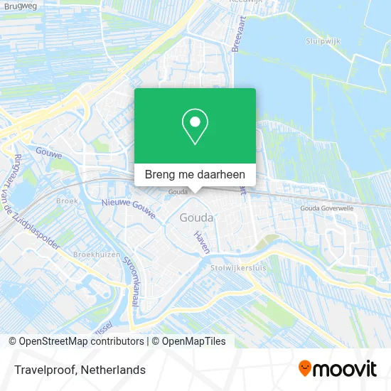 Travelproof kaart