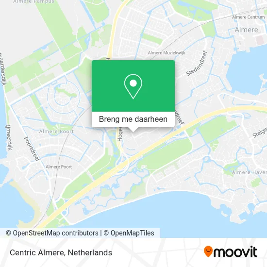 Centric Almere kaart