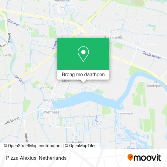Pizza Alexius kaart