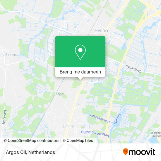 Argos Oil kaart