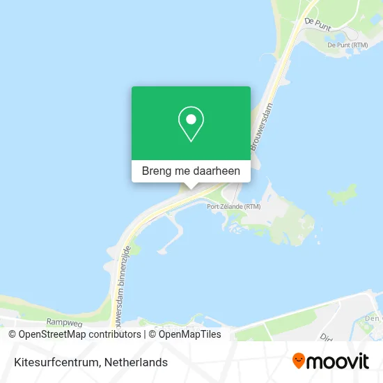 Kitesurfcentrum kaart