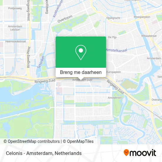 Celonis - Amsterdam kaart