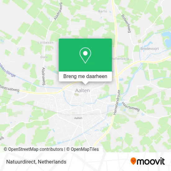 Natuurdirect kaart