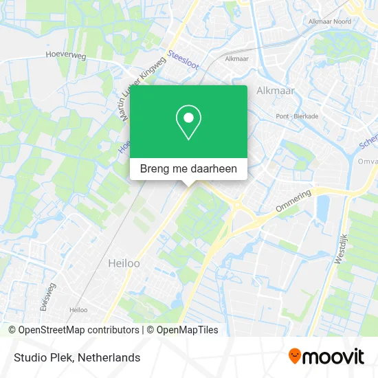 Studio Plek kaart