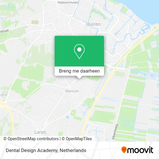 Dental Design Academy kaart