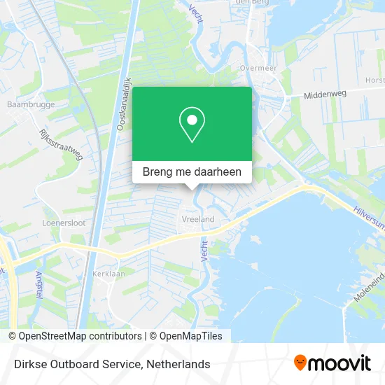 Dirkse Outboard Service kaart