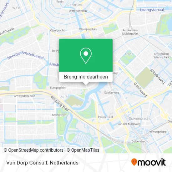 Van Dorp Consult kaart