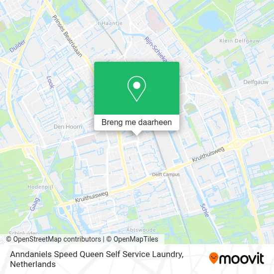 Anndaniels Speed Queen Self Service Laundry kaart