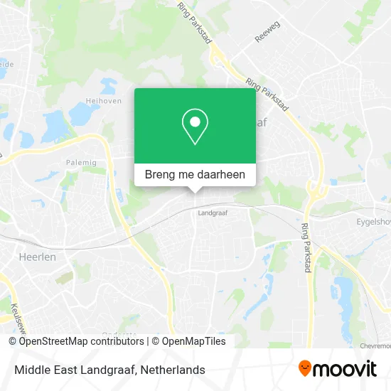 Middle East Landgraaf kaart
