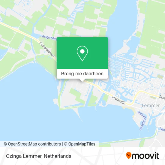 Ozinga Lemmer kaart