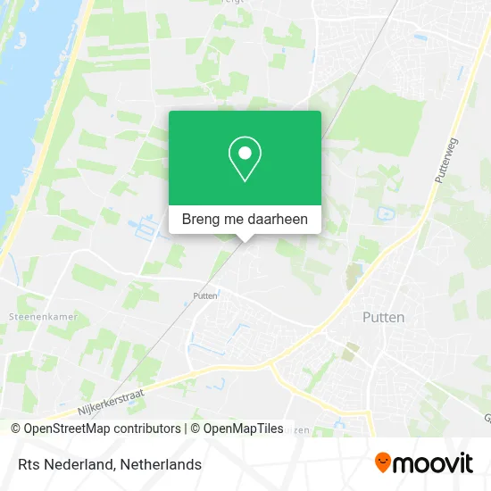 Rts Nederland kaart