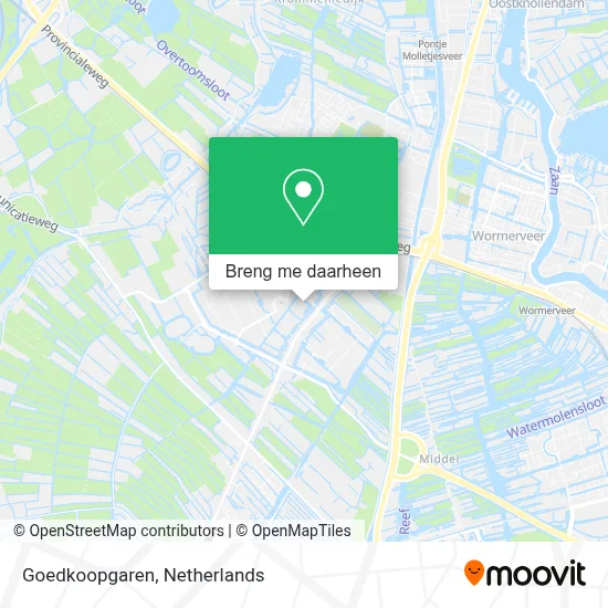 Goedkoopgaren kaart