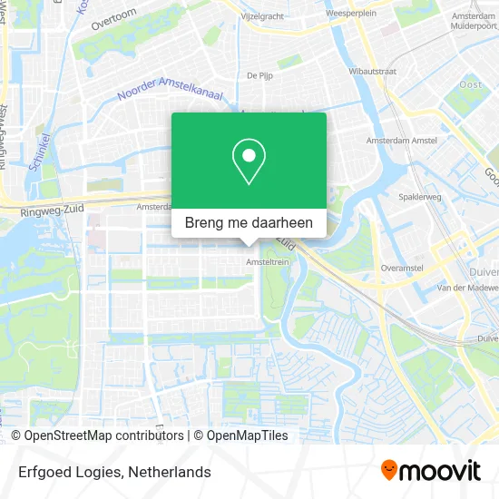 Erfgoed Logies kaart