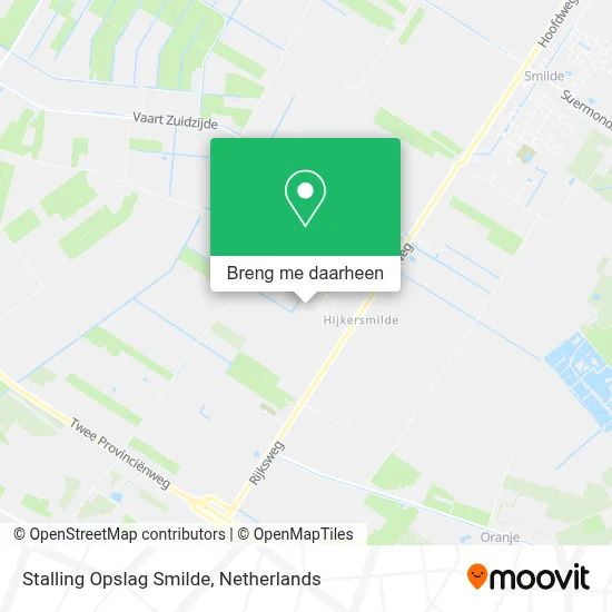 Stalling Opslag Smilde kaart