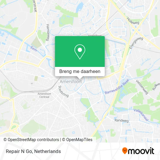 Repair N Go kaart